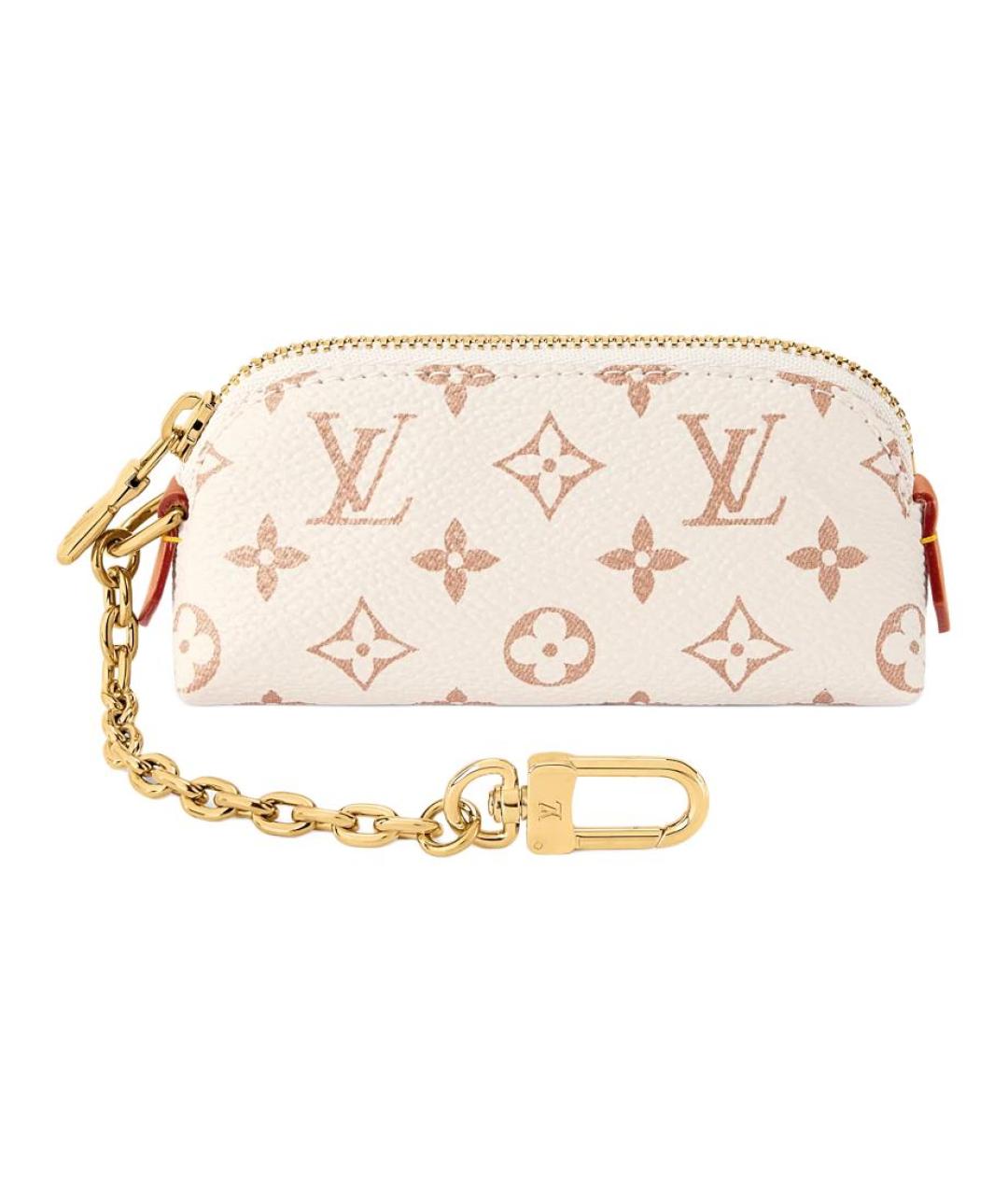 LOUIS VUITTON Бежевая косметичка из канвы, фото 1