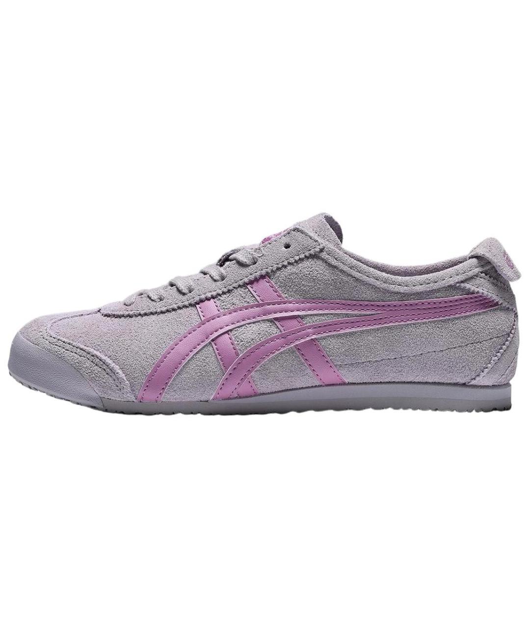 ONITSUKA TIGER Серые замшевые кроссовки, фото 2
