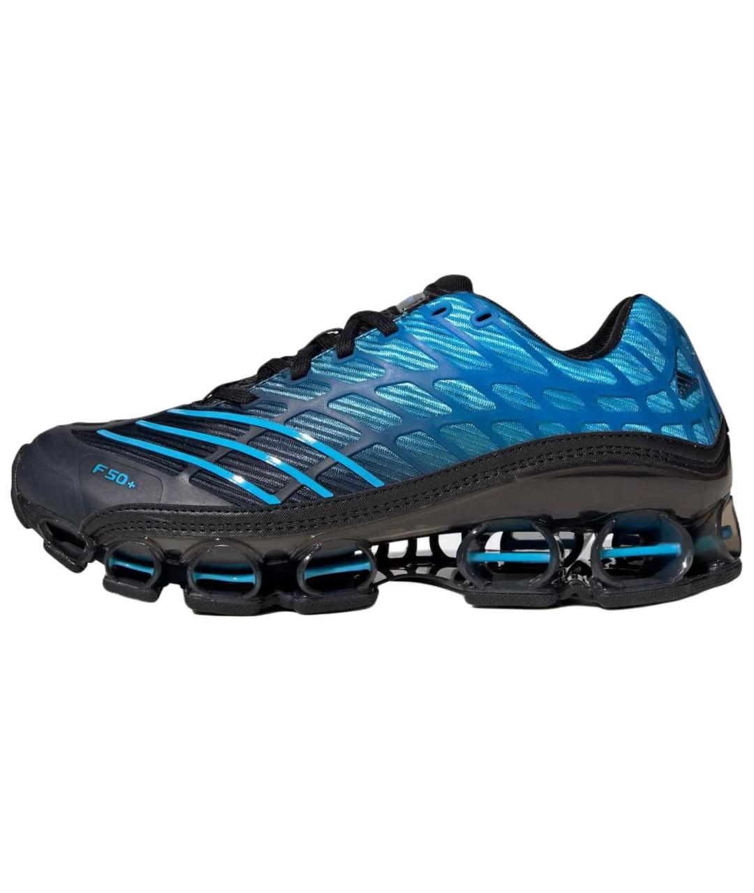ADIDAS Синие синтетические кроссовки, фото 2