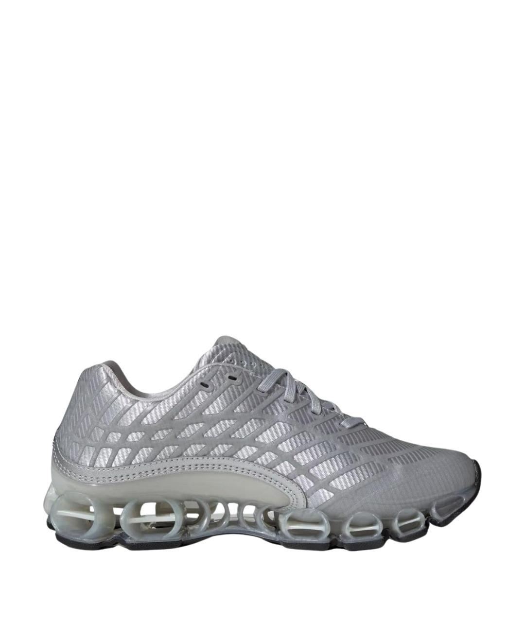 ADIDAS Серебряные синтетические кроссовки, фото 1
