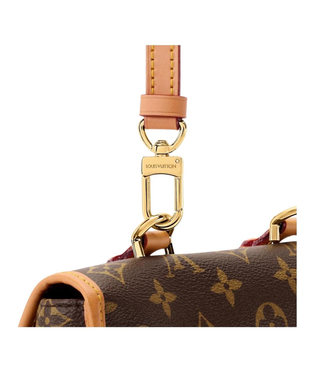 LOUIS VUITTON Коричневый рюкзак из канвы, фото 5