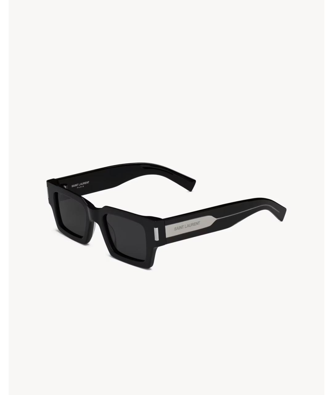 SAINT LAURENT Черные солнцезащитные очки, фото 3