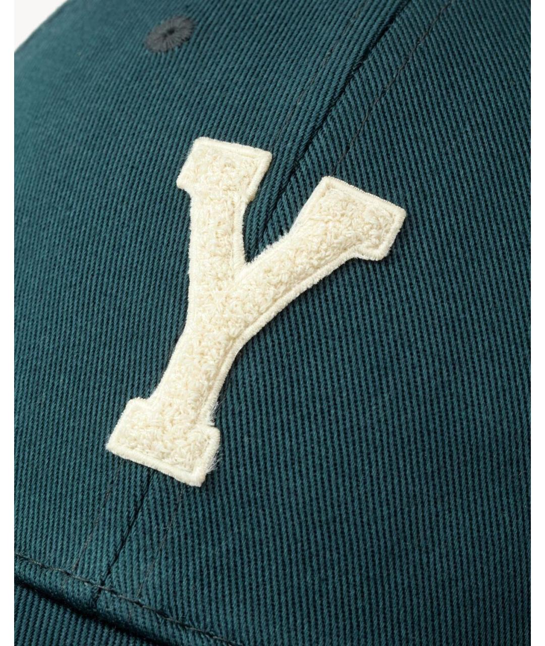 SAINT LAURENT Зеленая хлопковая кепка/бейсболка, фото 4