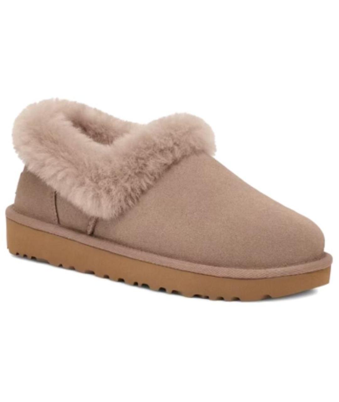 UGG Коричневые замшевые лоферы, фото 2
