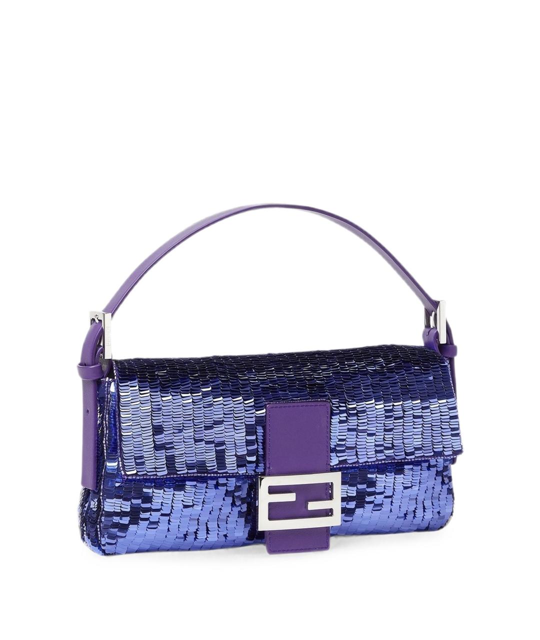 FENDI Фиолетовая сумка через плечо, фото 3