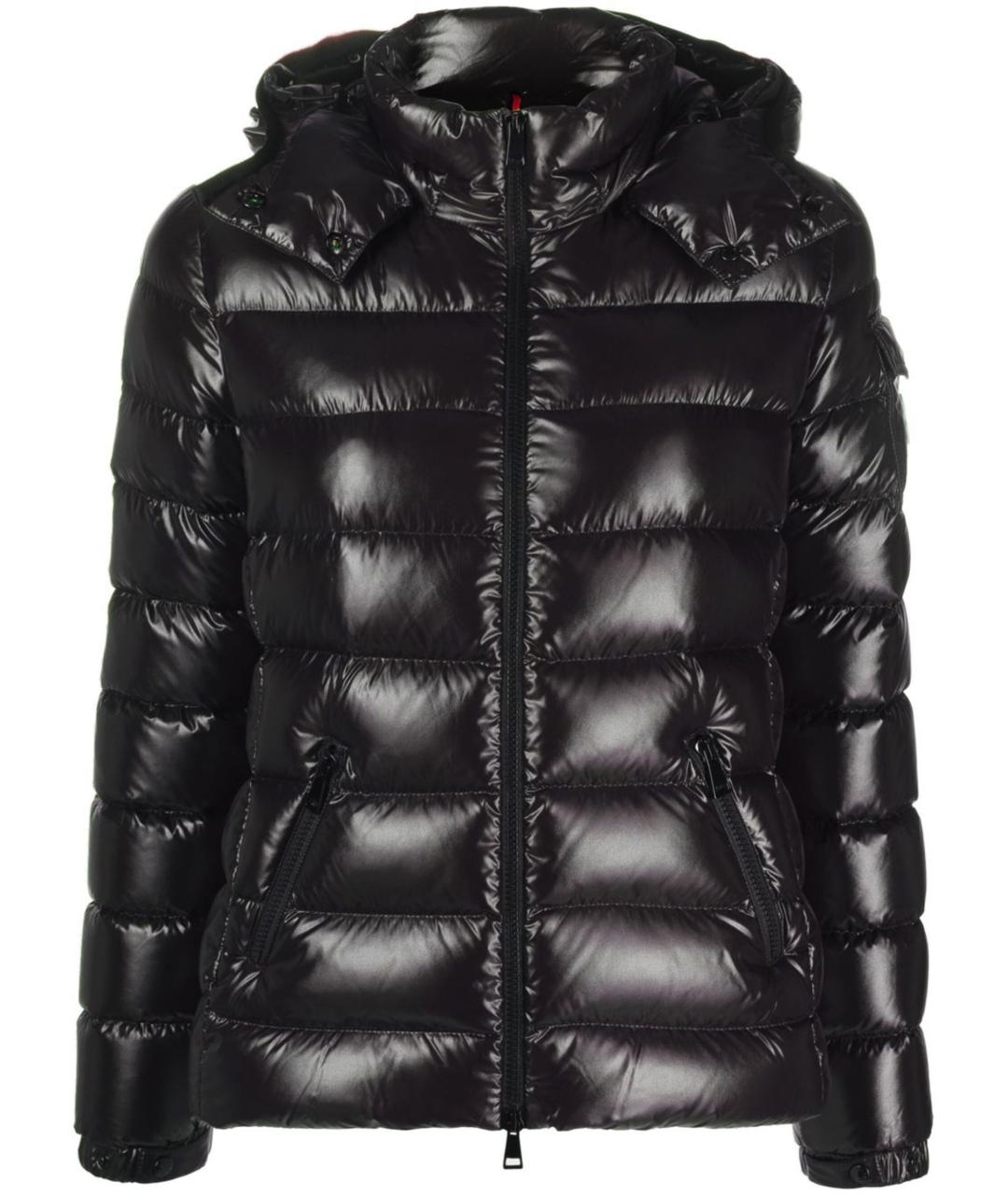 MONCLER Черная полиамидовая куртка, фото 1