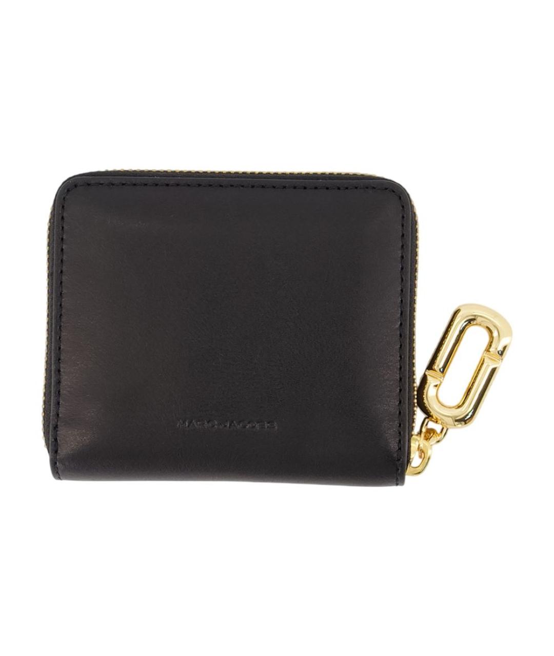 MARC JACOBS Черный кожаный кошелек, фото 2