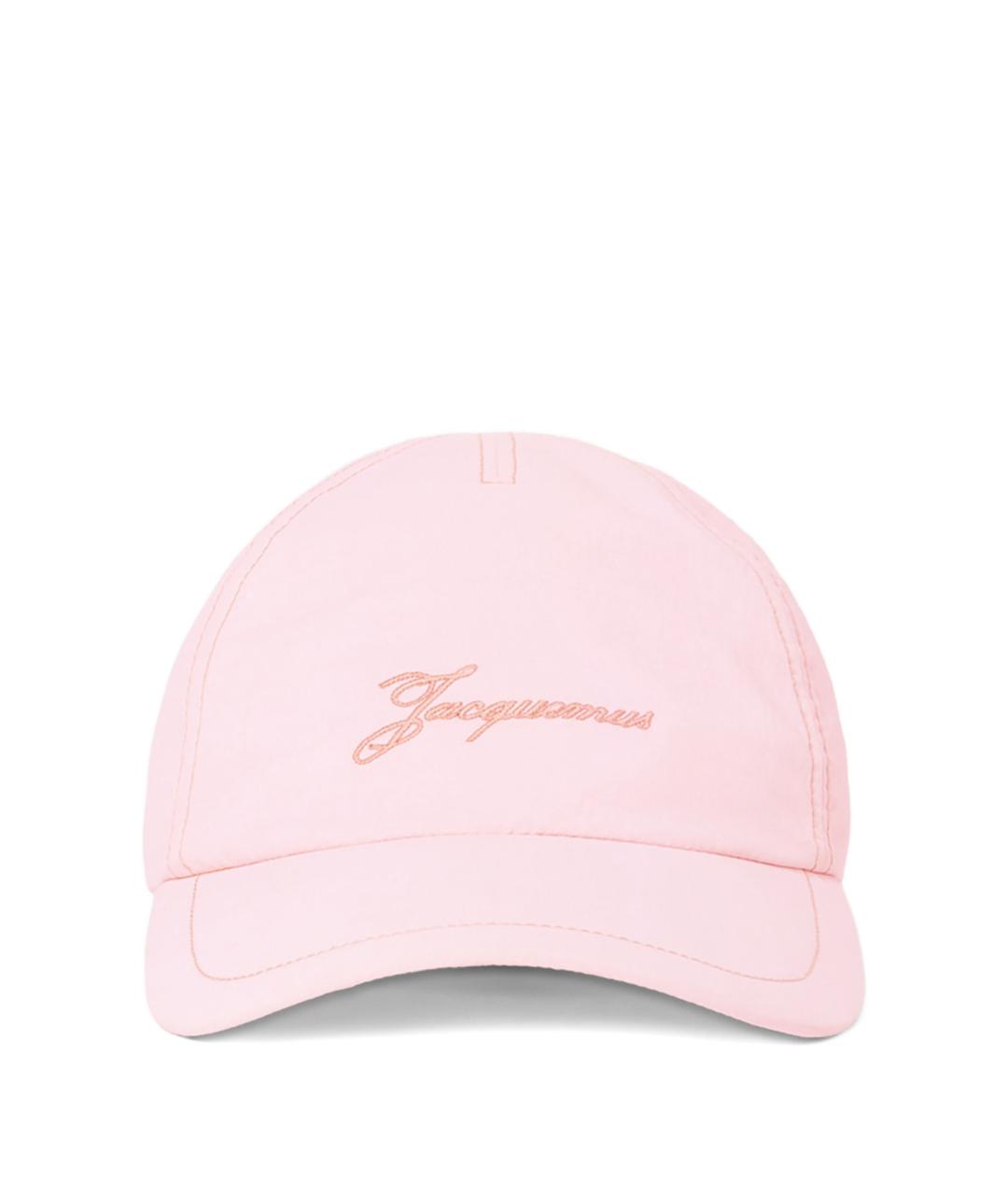 JACQUEMUS Розовая кепка, фото 1