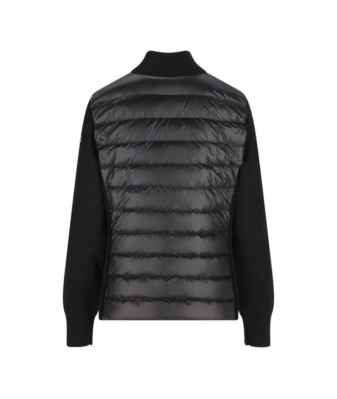 MONCLER Черная шерстяная куртка, фото 3
