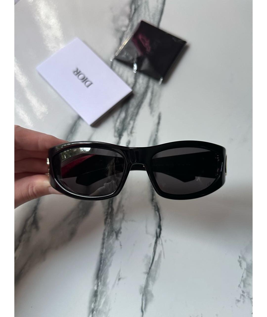 CHRISTIAN DIOR Черные солнцезащитные очки, фото 4