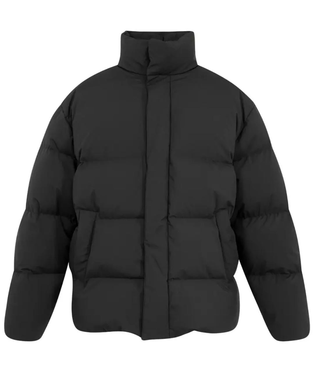 SAINT LAURENT Черный пуховик, фото 1