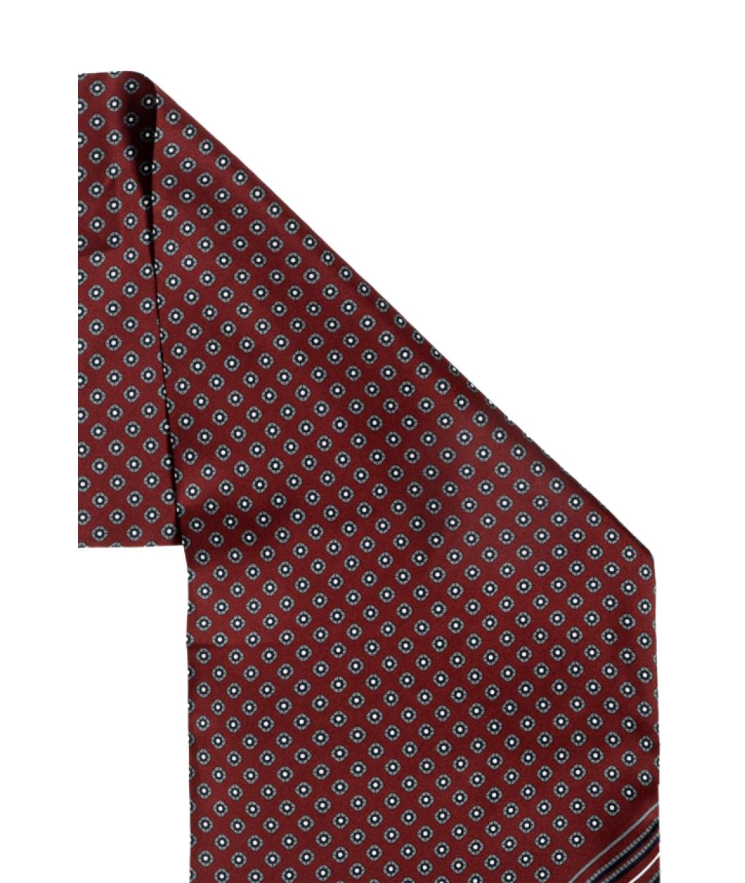 SAINT LAURENT Бордовый шарф, фото 4