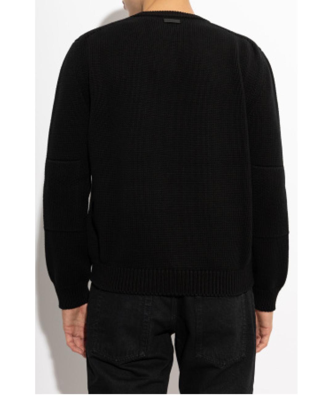 SAINT LAURENT Черный джемпер / свитер, фото 3