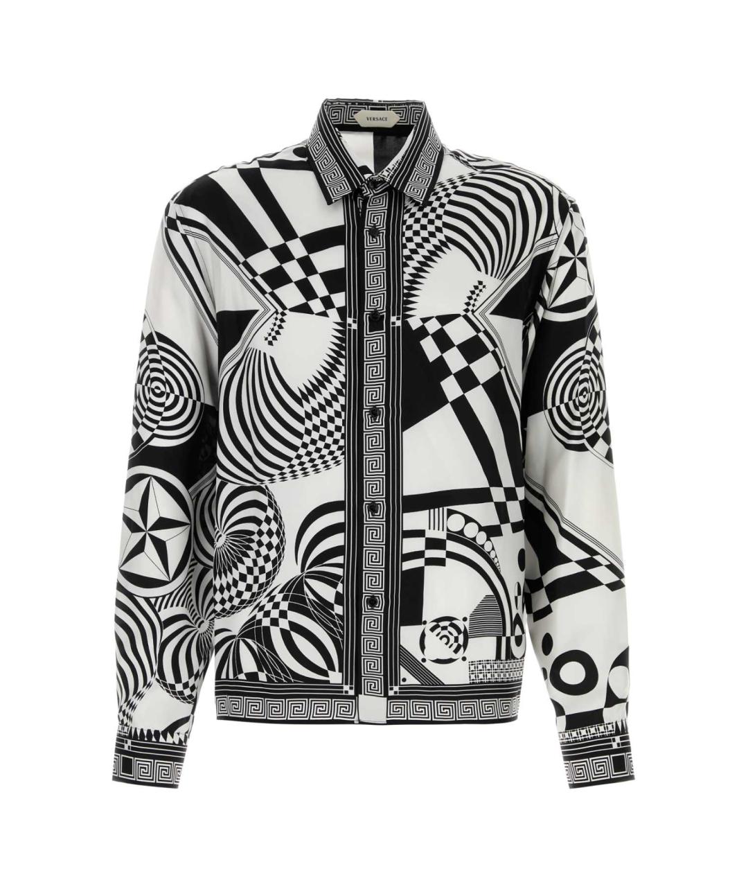 VERSACE Черная кэжуал рубашка, фото 1
