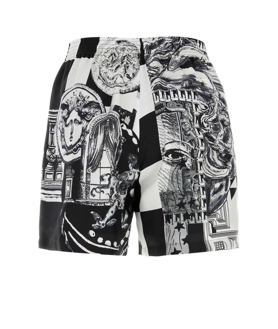 VERSACE Черные шорты, фото 2