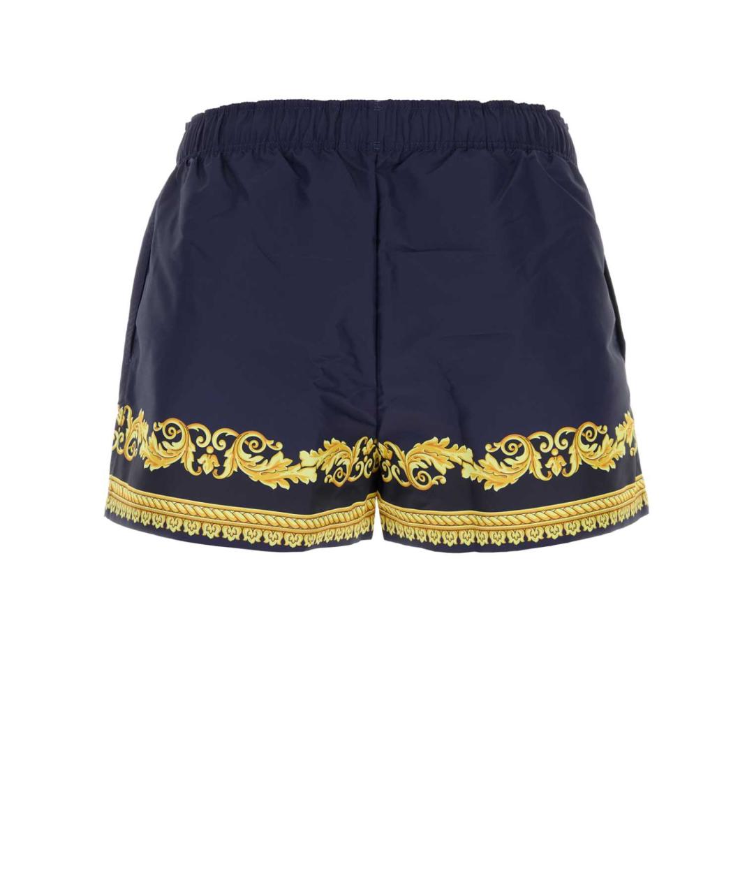 VERSACE Синие полиэстеровые плавки, фото 2