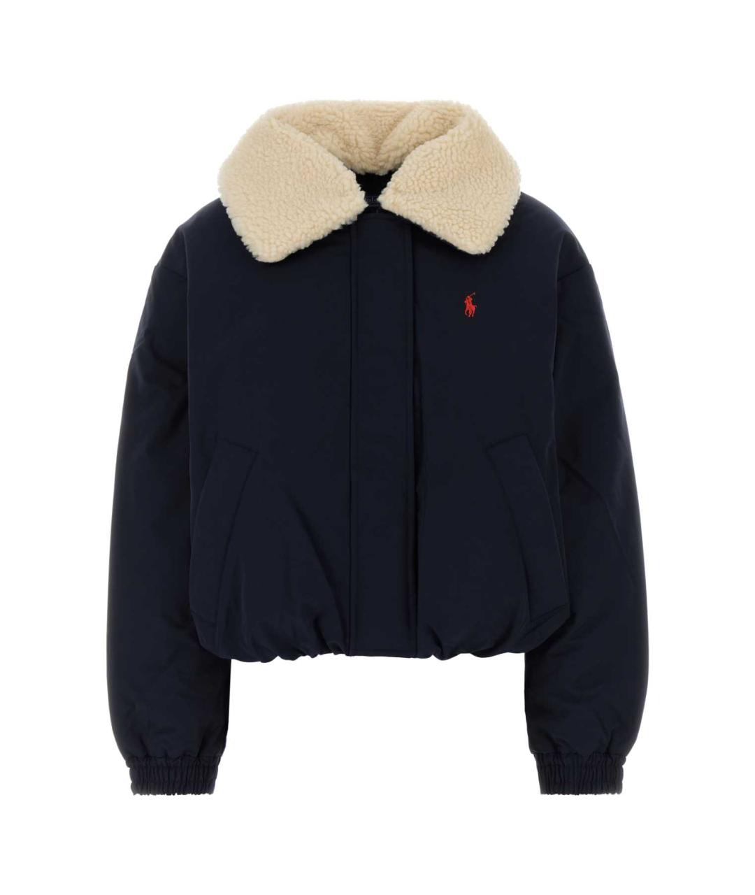 POLO RALPH LAUREN Синяя полиэстеровая куртка, фото 1