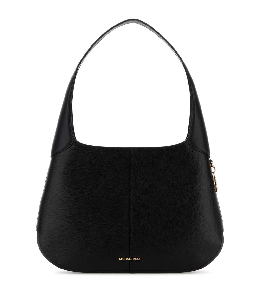 MICHAEL KORS Черная кожаная сумка с короткими ручками, фото 1