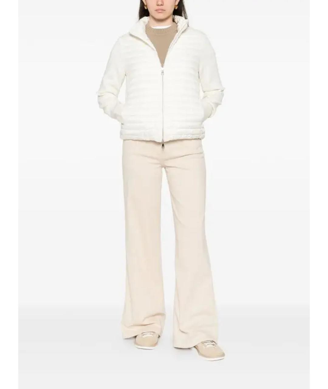 MONCLER Белый кардиган, фото 3