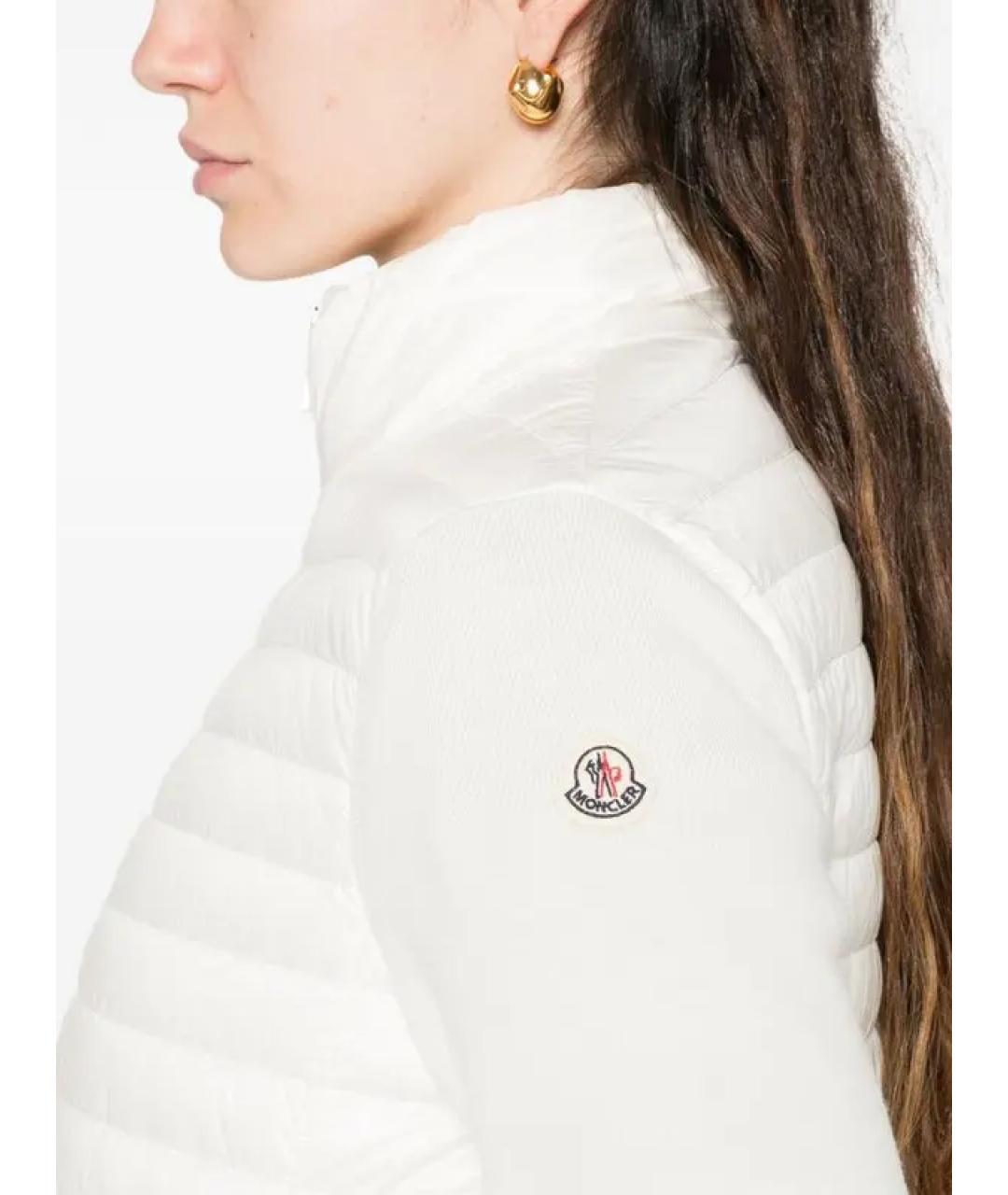 MONCLER Белый кардиган, фото 2