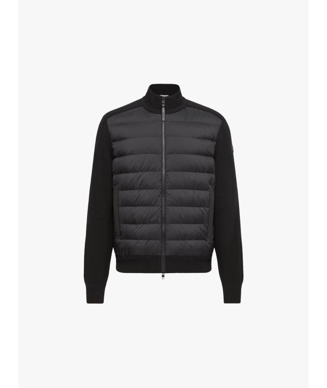 MONCLER Черный кардиган, фото 3