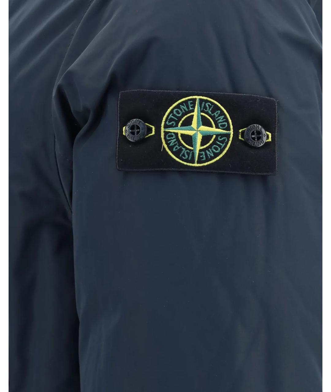 STONE ISLAND Синяя парка, фото 3