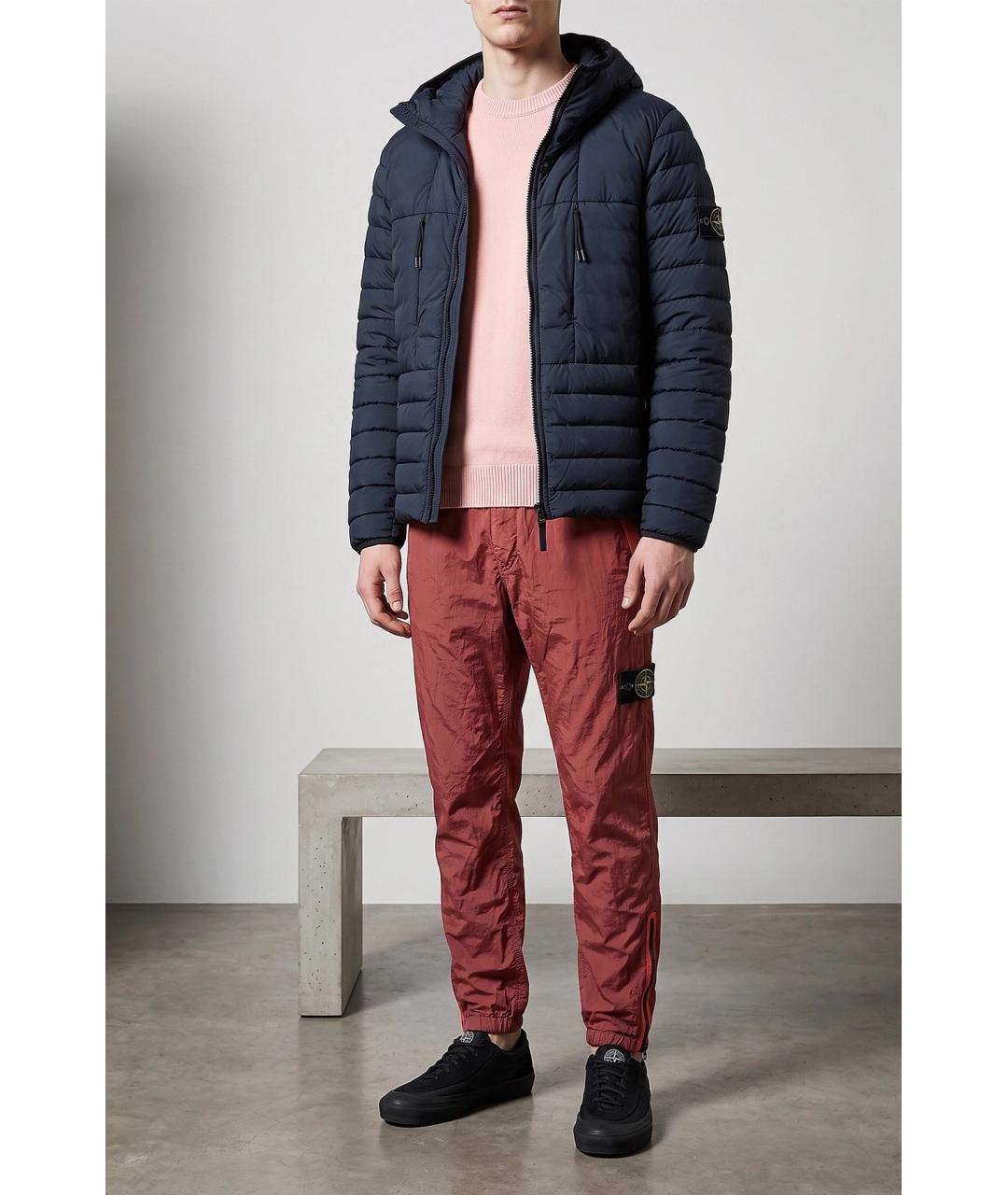 STONE ISLAND Розовый джемпер / свитер, фото 2