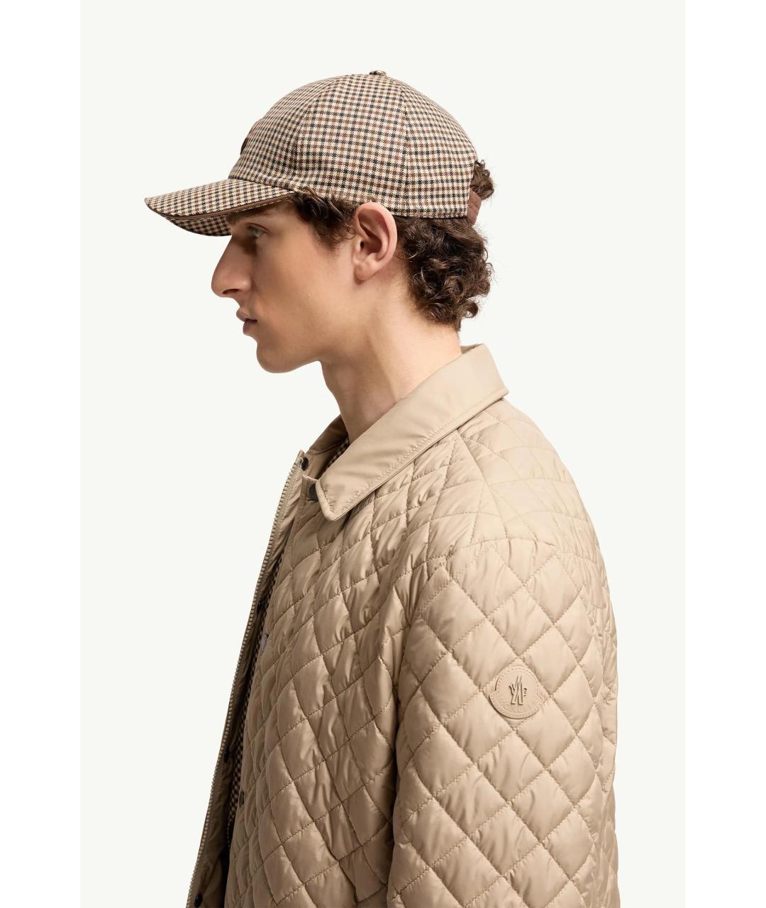 MONCLER Бежевая куртка, фото 3
