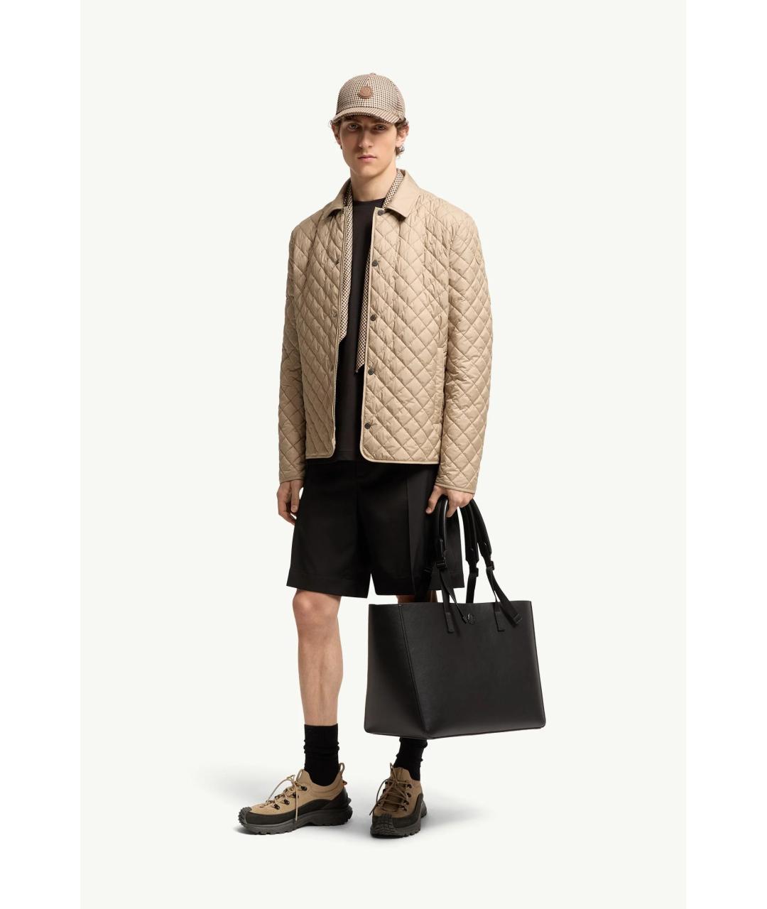 MONCLER Бежевая куртка, фото 2
