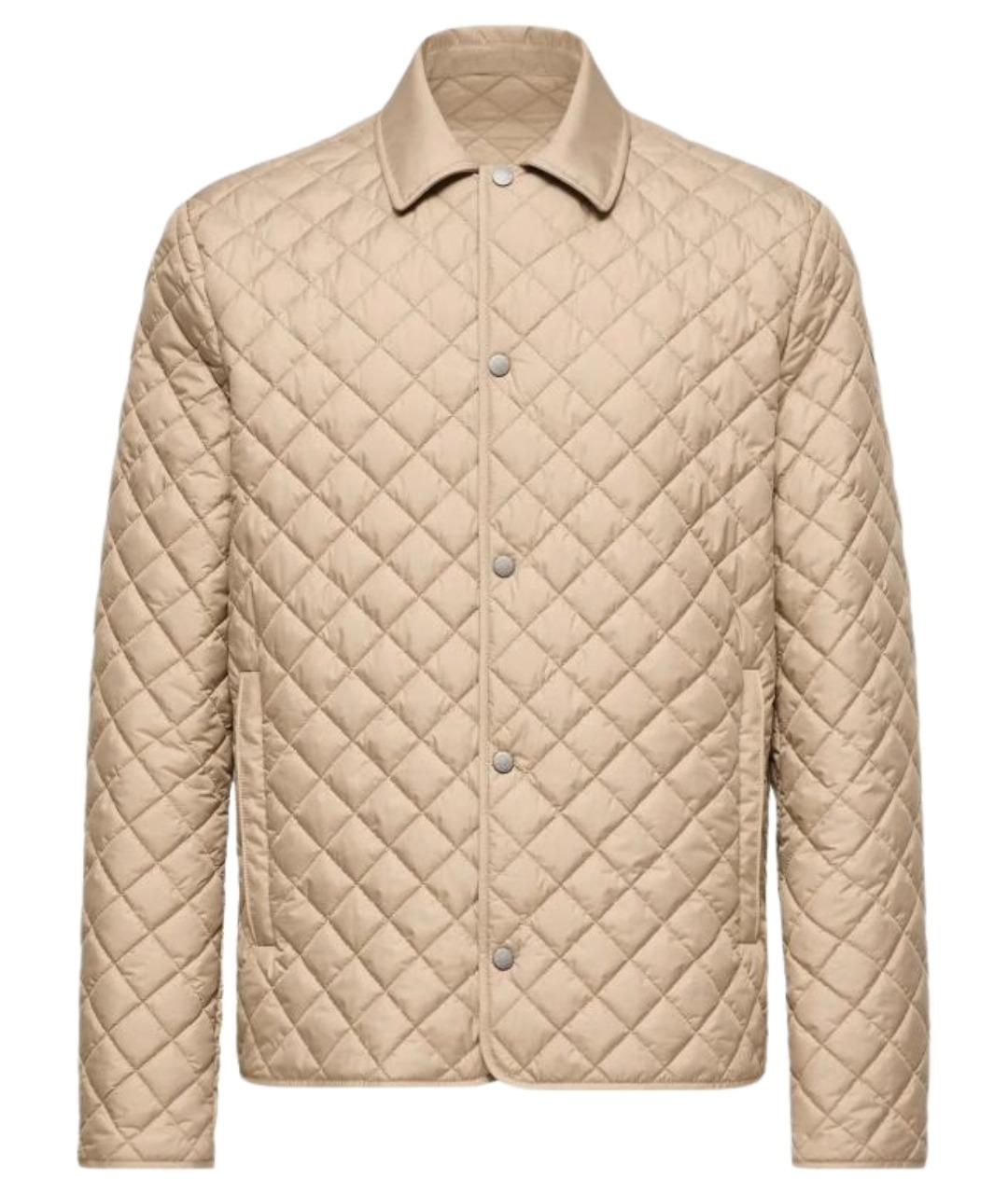 MONCLER Бежевая куртка, фото 1
