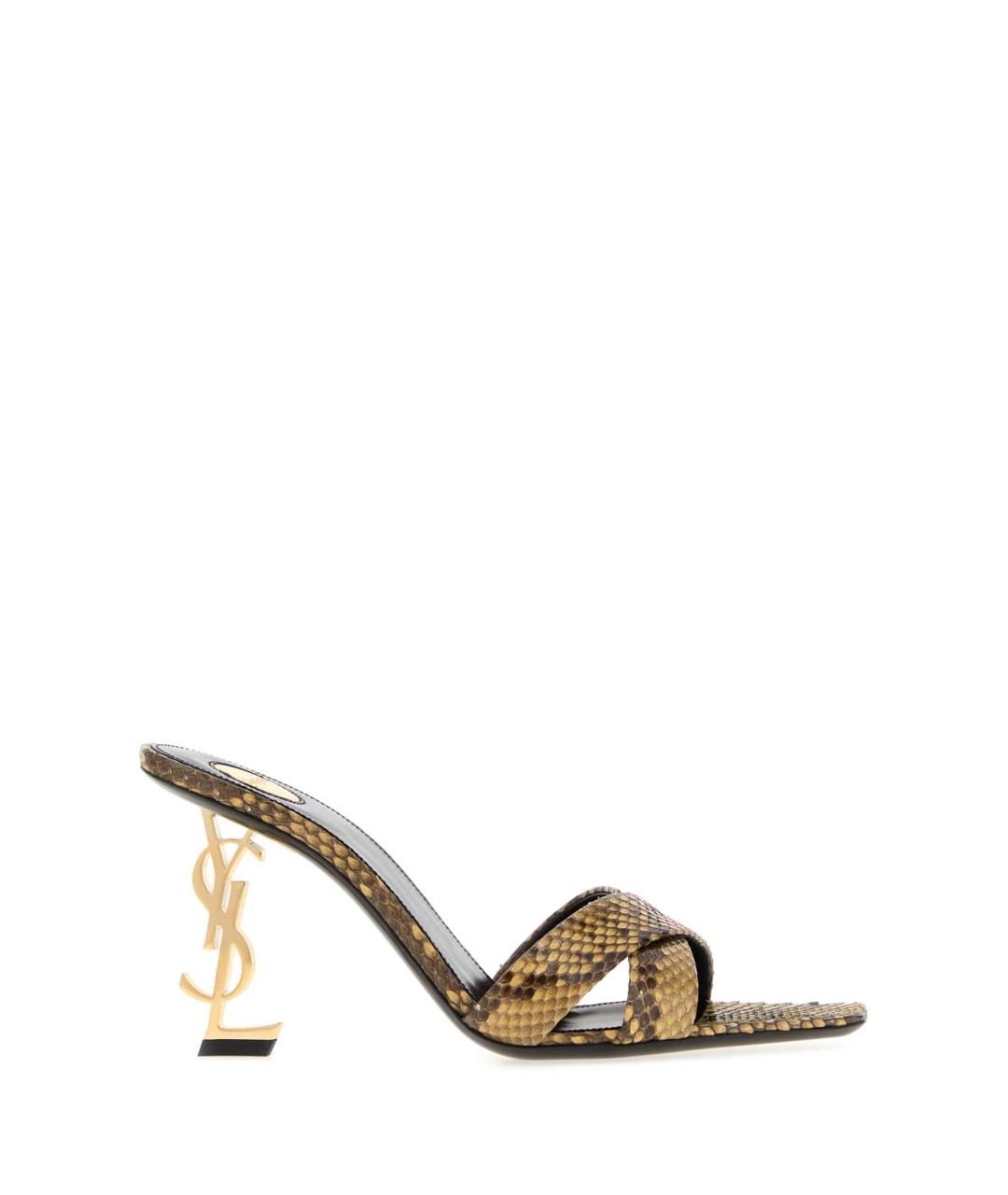 SAINT LAURENT Мульти мюли из экзотической кожи, фото 1