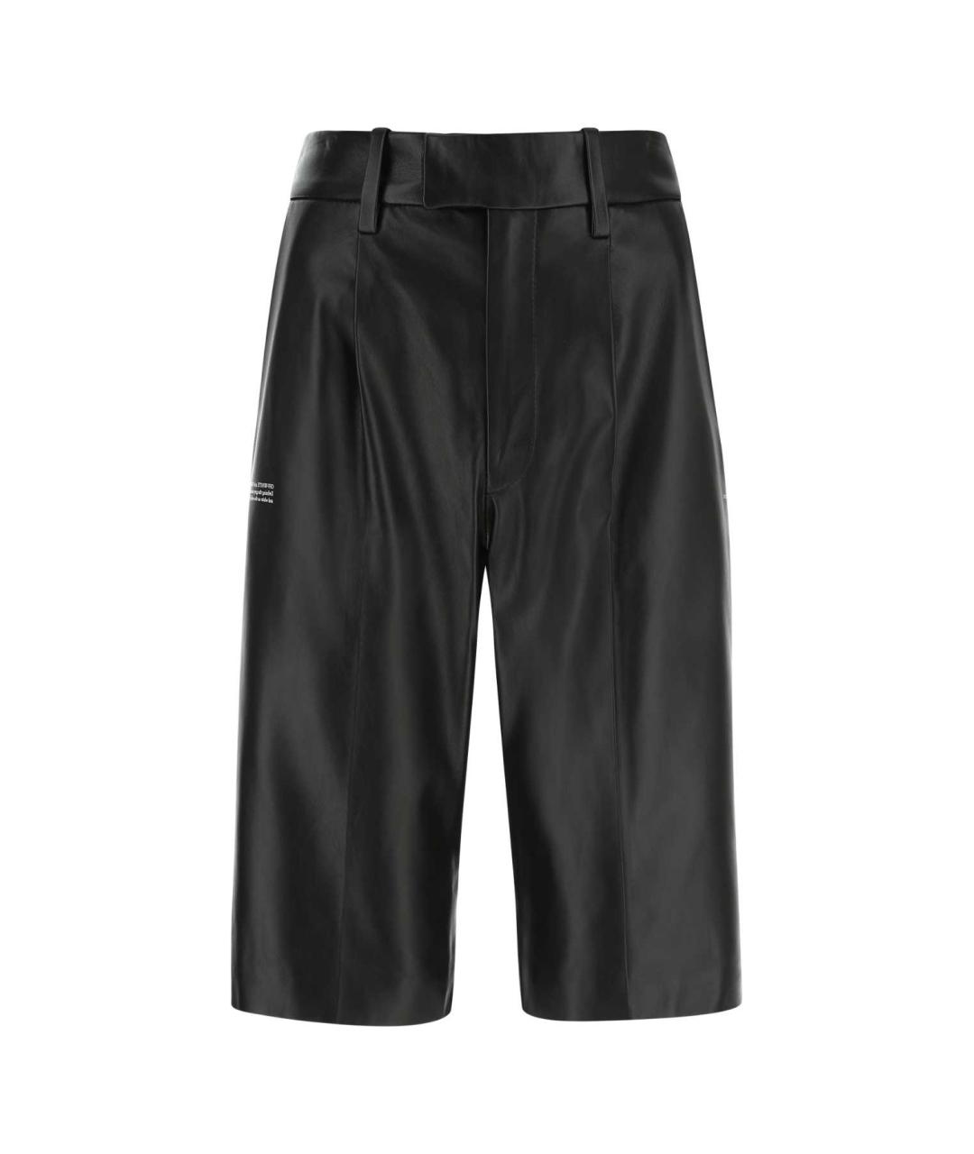 OFF-WHITE Черные вискозные шорты, фото 1