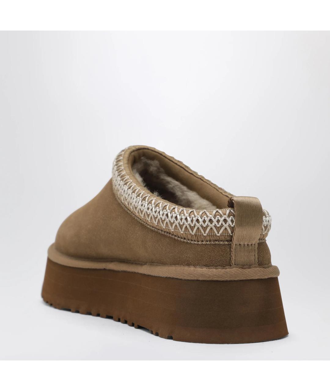 UGG Коричневые замшевые сабо, фото 2