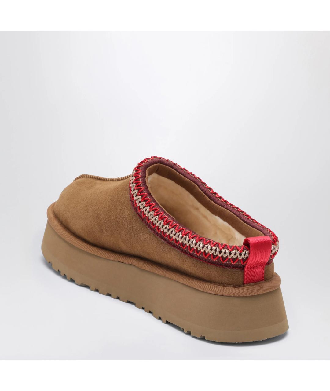 UGG Бежевые замшевые сабо, фото 2