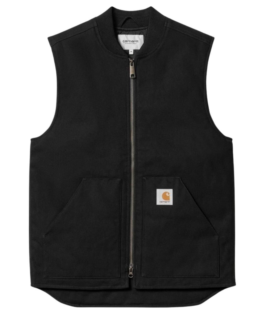 CARHARTT WIP Черный хлопковый жилет, фото 1