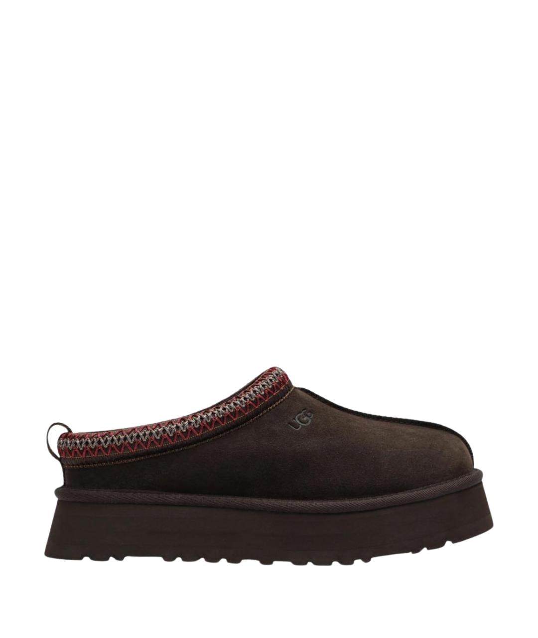 UGG Коричневые замшевые сабо, фото 1