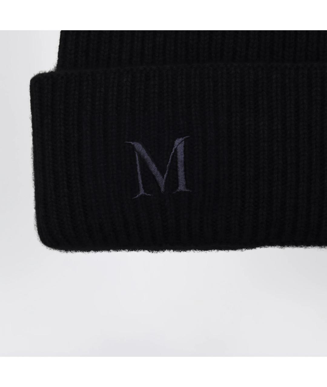MAX MARA Синяя кашемировая шапка, фото 2