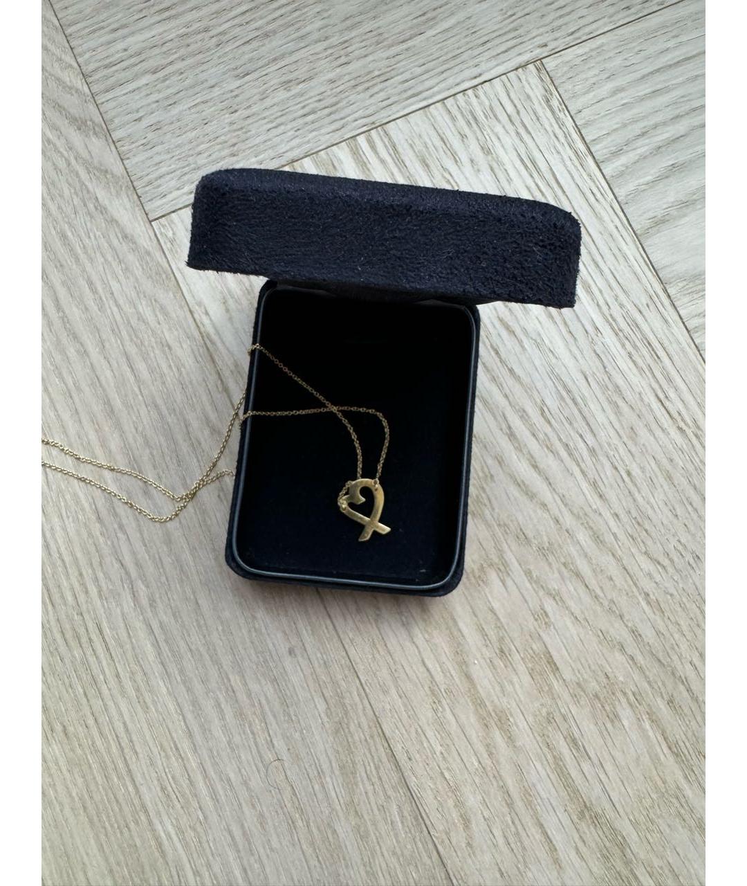 TIFFANY&CO Золотое колье из желтого золота, фото 4