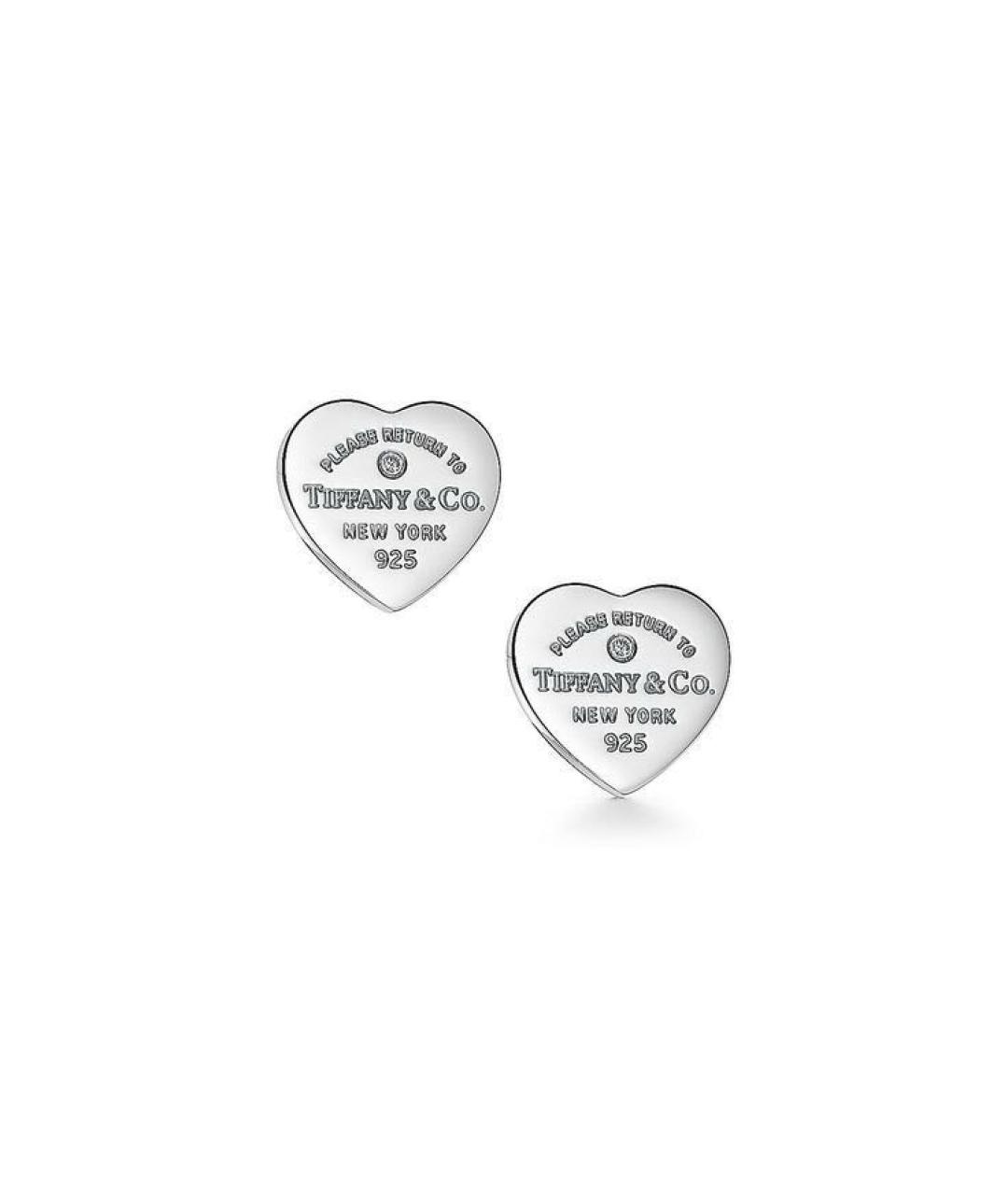 TIFFANY&CO Серебряные серьги, фото 3