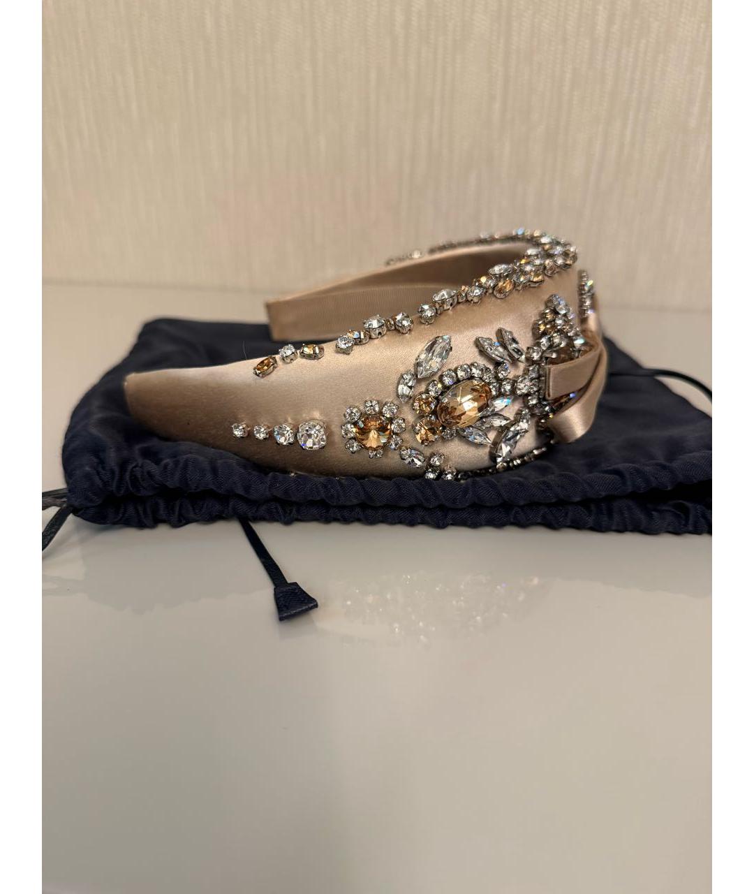 PRADA Розовый ободок, фото 3