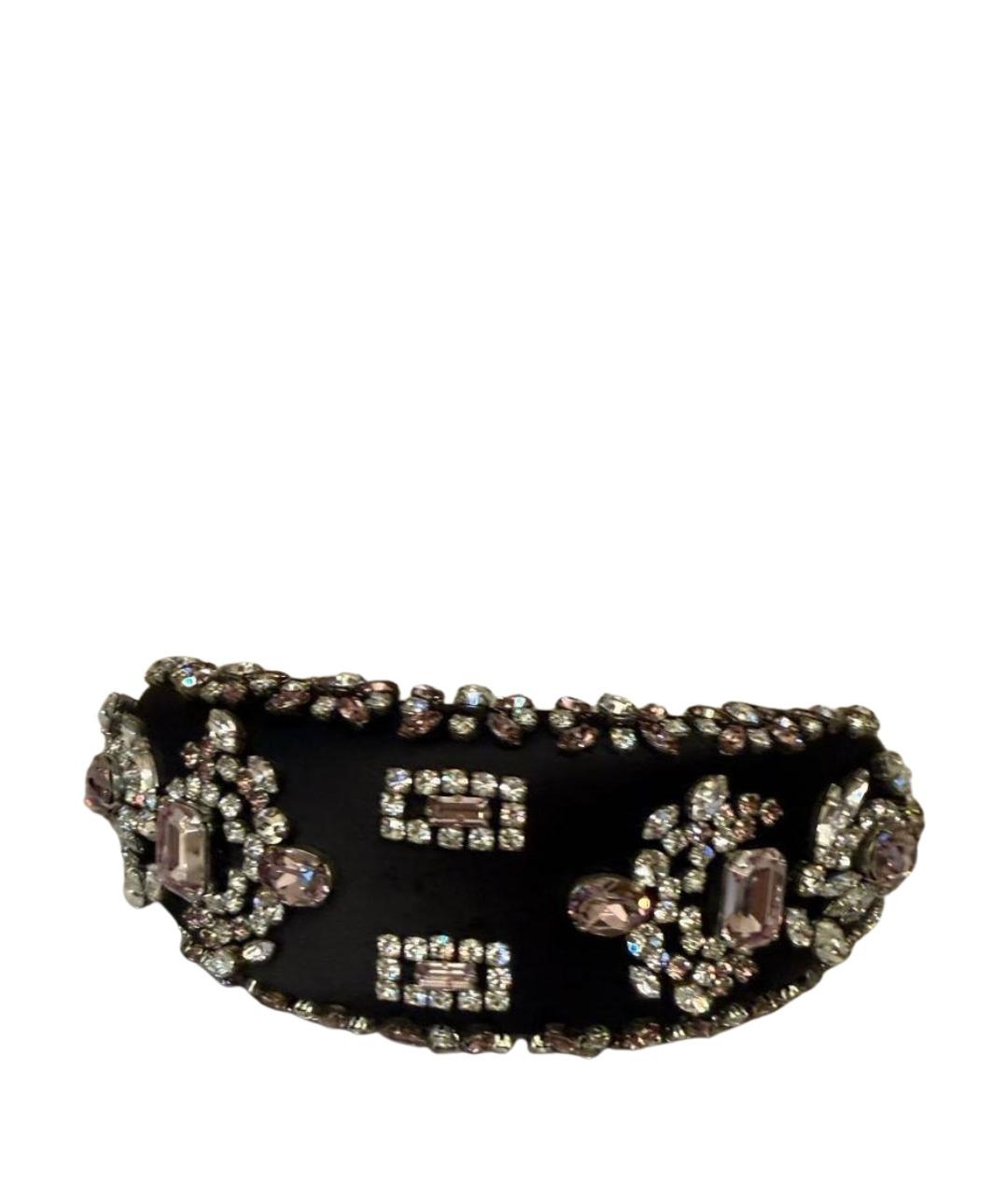 PRADA Черный ободок, фото 1