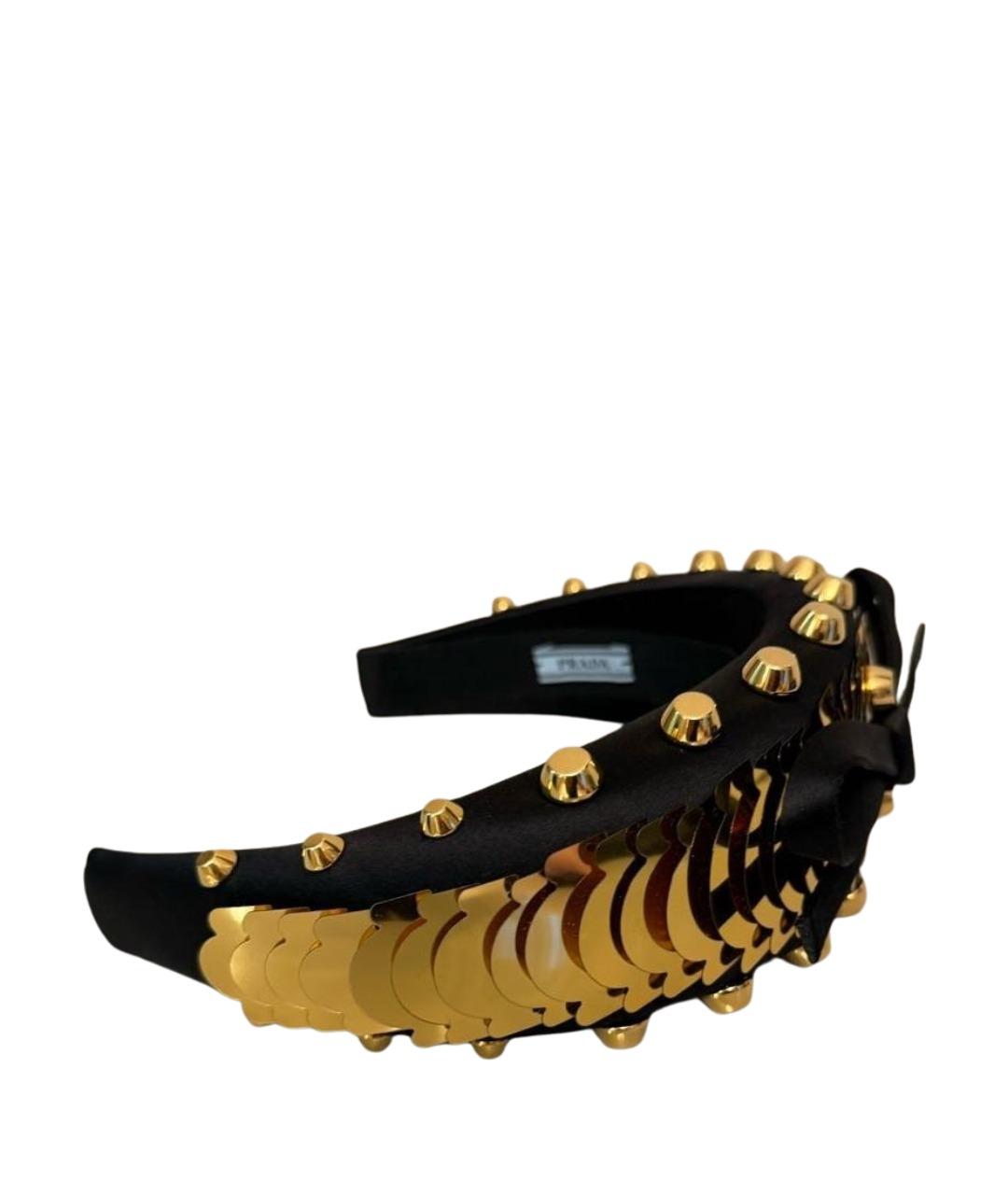 PRADA Черный ободок, фото 1