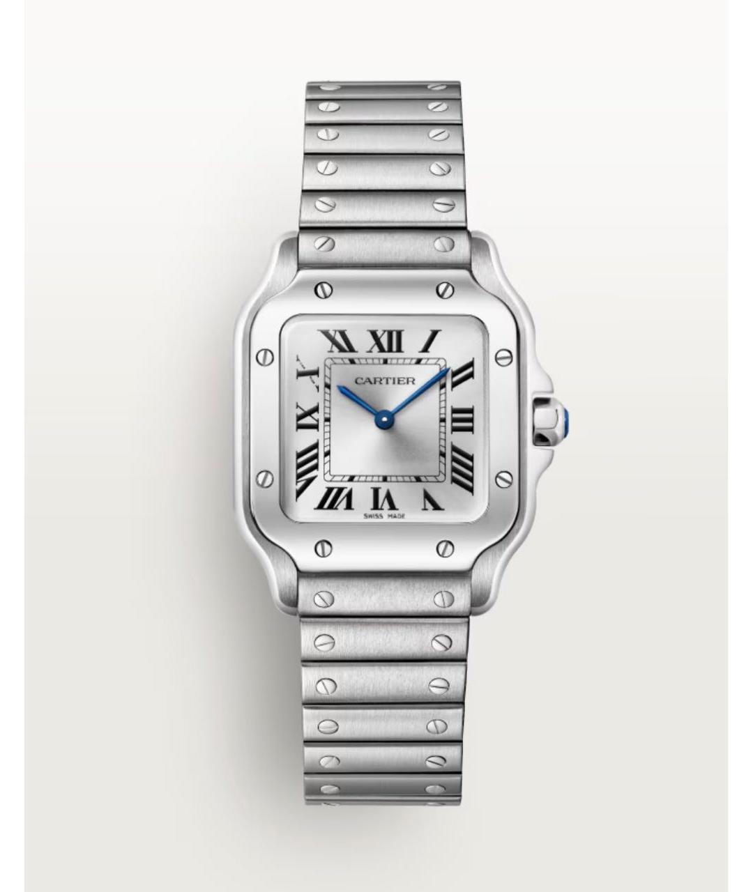 CARTIER Серебряные часы, фото 5