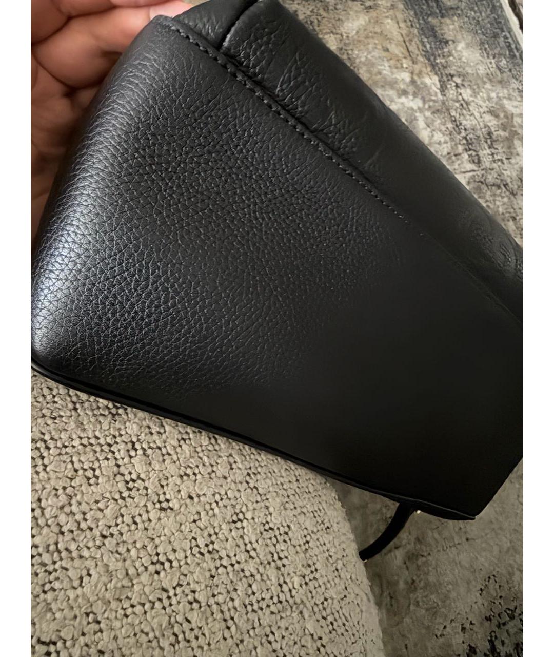 GUCCI Черный кожаный рюкзак, фото 6