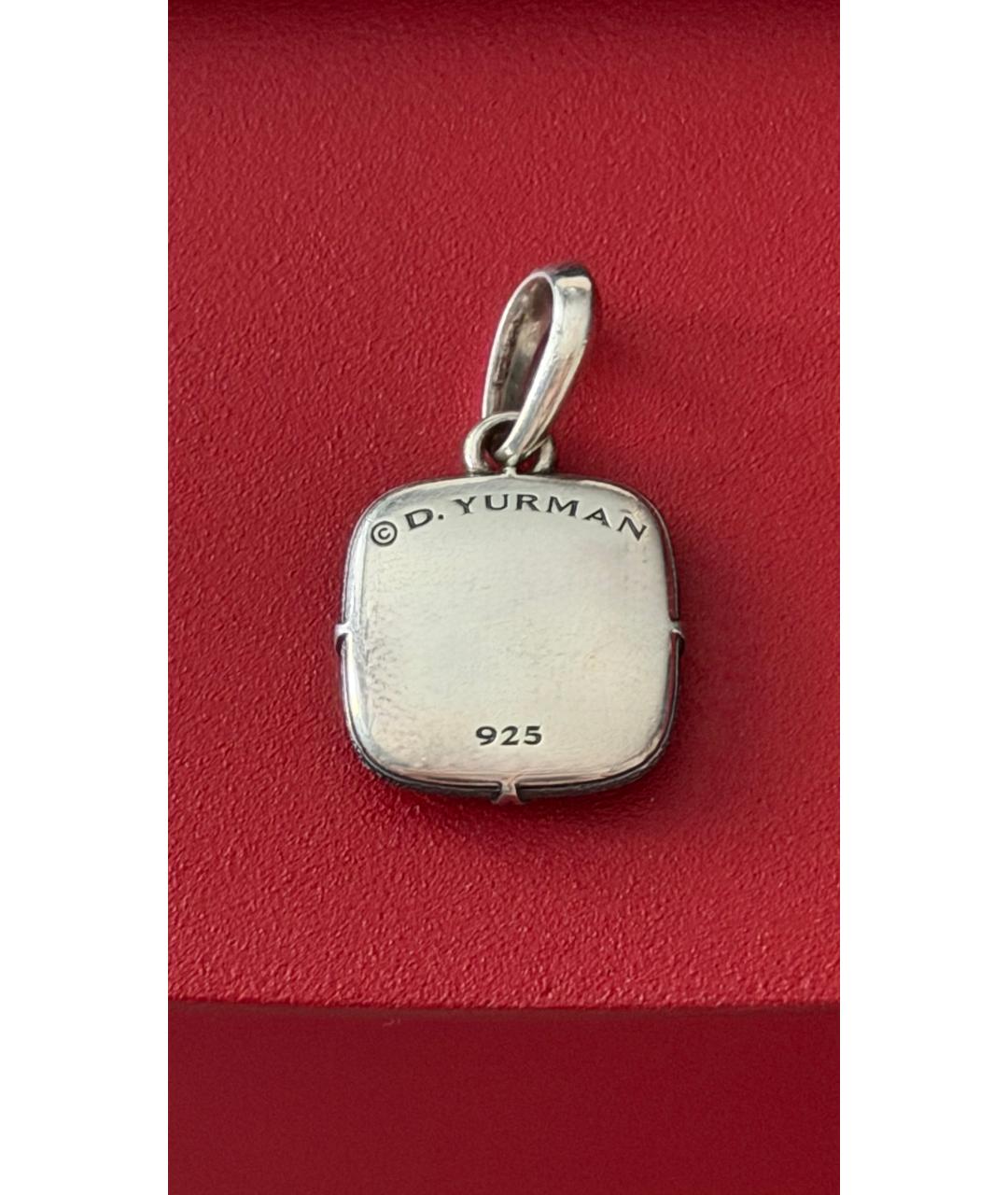 David Yurman Серебряная серебряная цепочка/подвеска, фото 3