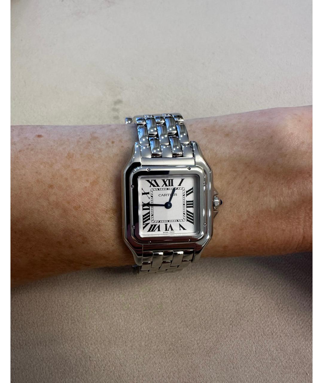 CARTIER Серебряные металлические часы, фото 4