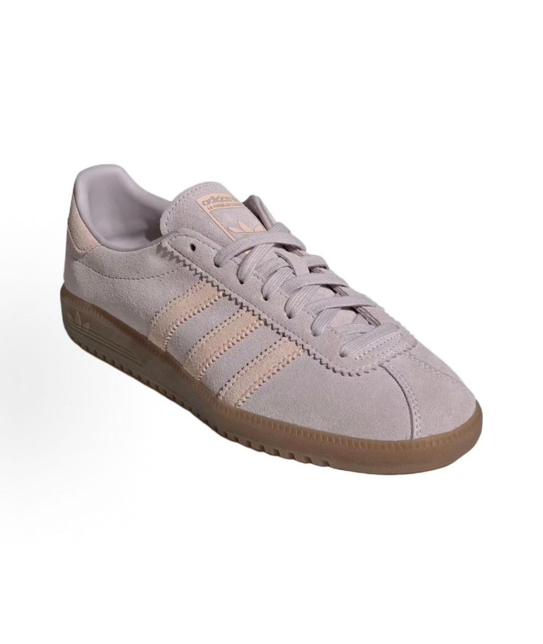 ADIDAS Коралловые замшевые низкие кроссовки / кеды, фото 2