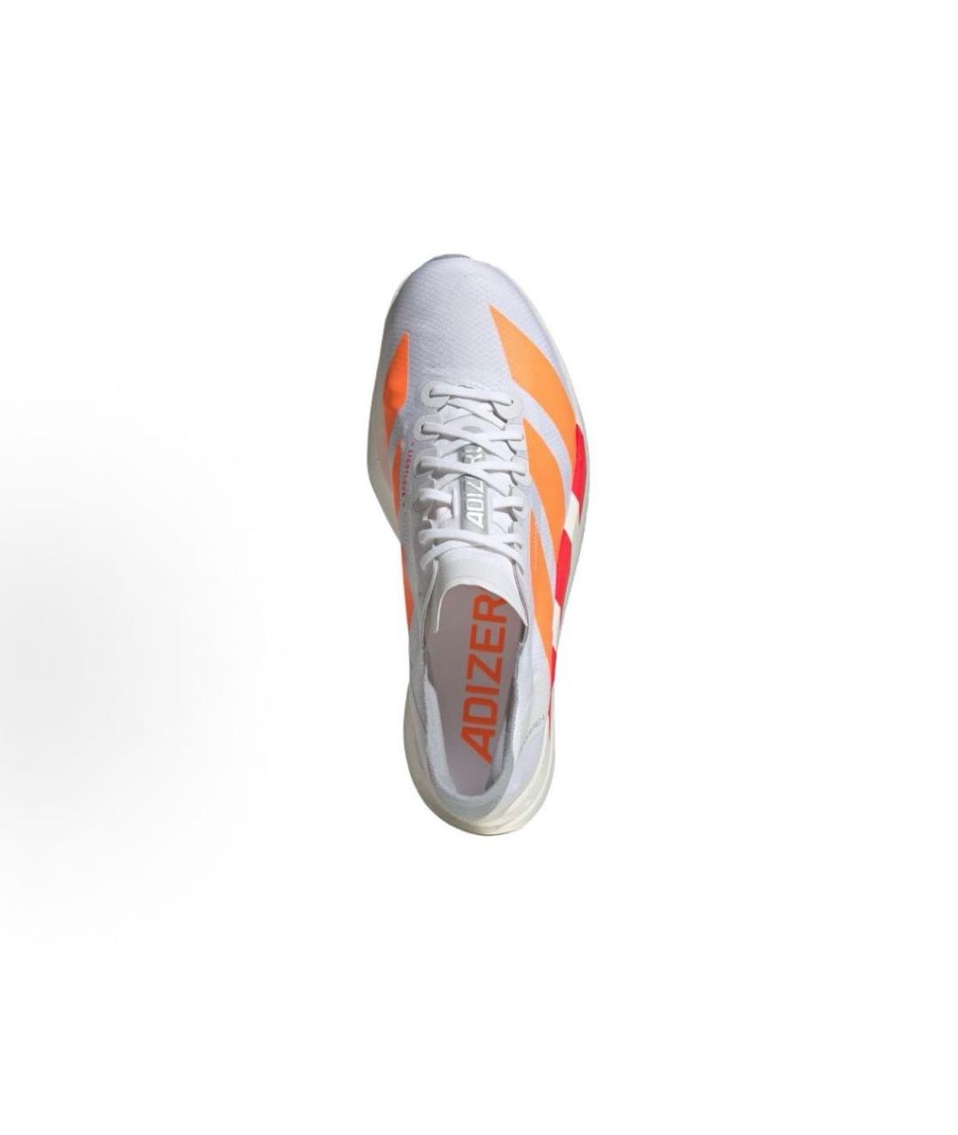 ADIDAS Белые текстильные низкие кроссовки / кеды, фото 4