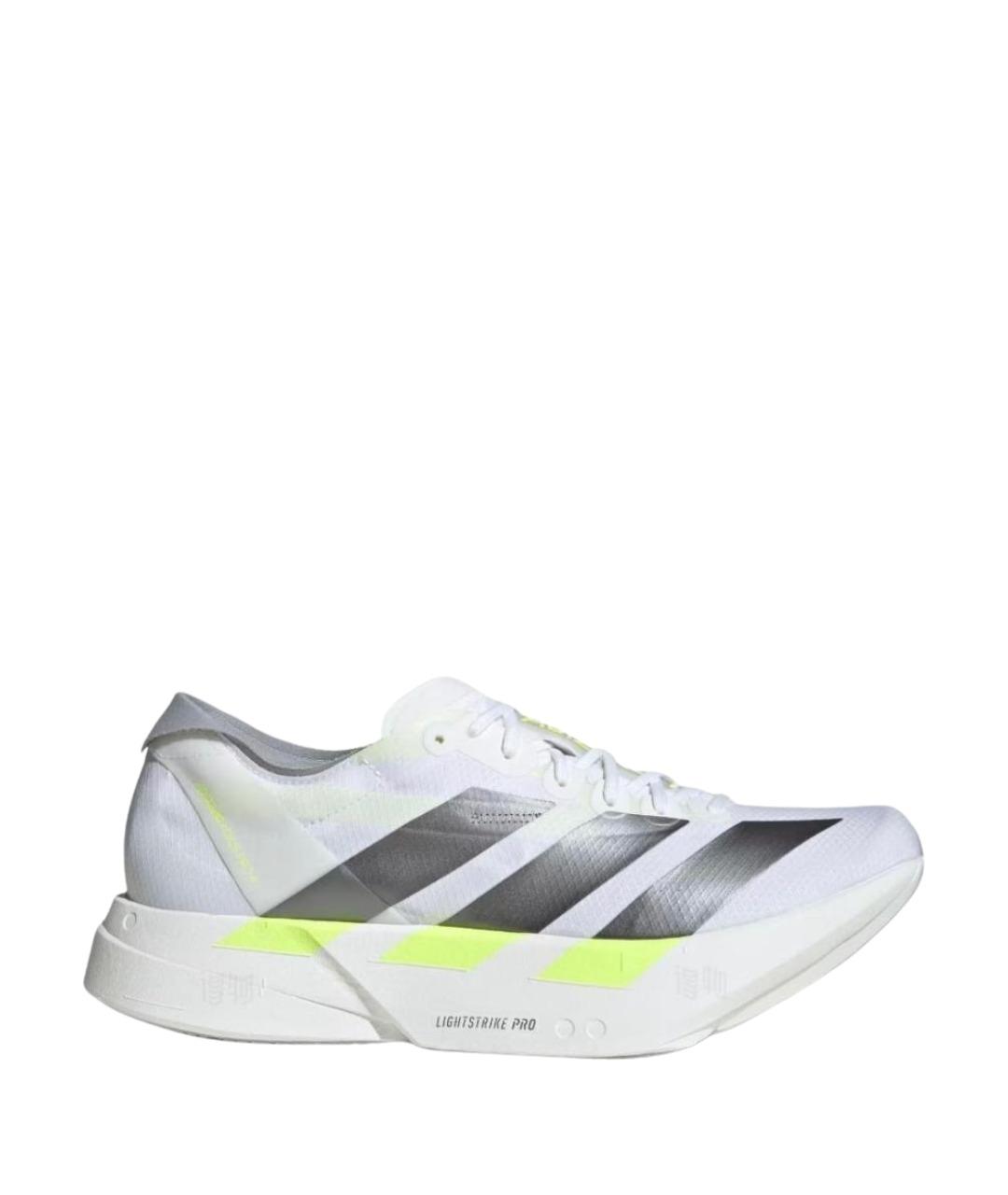 ADIDAS Белые текстильные низкие кроссовки / кеды, фото 1