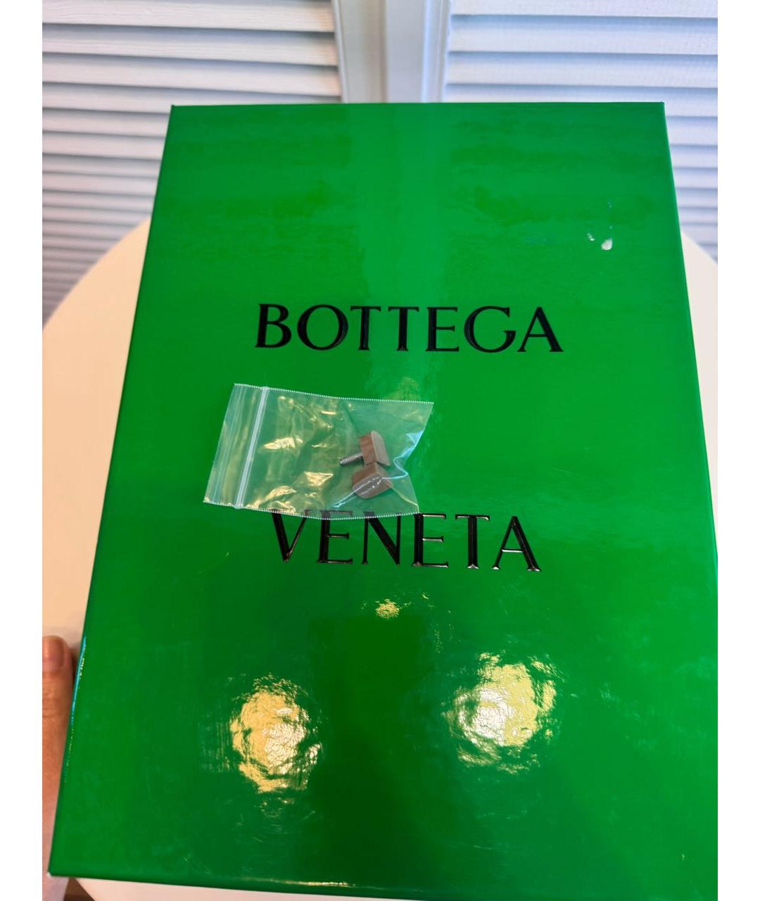 BOTTEGA VENETA Желтые босоножки, фото 7